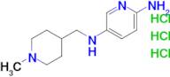 N5-(1-Methyl-piperidin-4-ylmethyl)-pyridine-2,5-diamine trihydrochloride