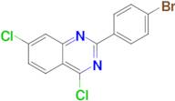 2-(4-Bromo-phenyl)-4,7-dichloro-quinazoline