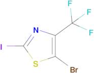 5-Bromo-2-iodo-4-(trifluoromethyl)-1,3-thiazole