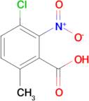 3-Chloro-6-methyl-2-nitro-benzoic acid