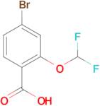 4-Bromo-2-(difluoromethoxy)benzoic acid