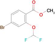 Methyl 4-bromo-2-(difluoromethoxy)benzoate