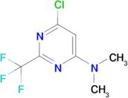 6-Chloro-N,N-dimethyl-2-(trifluoromethyl)pyrimidin-4-amine