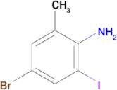 4-Bromo-2-iodo-6-methylaniline