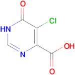 5-chloro-6-oxo-1,6-dihydropyrimidine-4-carboxylic acid