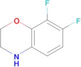 7,8-Difluoro-3,4-dihydro-2H-benzo[b][1,4]oxazine