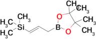 (E)-Trimethyl(3-(4,4,5,5-tetramethyl-1,3,2-dioxaborolan-2-yl)prop-1-en-1-yl)silane