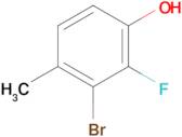 3-Bromo-2-fluoro-4-methylphenol