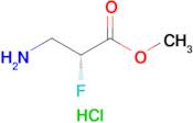 (R)-Methyl 3-amino-2-fluoropropanoate hydrochloride