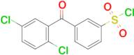 3-(2,5-Dichlorobenzoyl)benzene-1-sulfonyl chloride