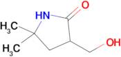 3-(Hydroxymethyl)-5,5-dimethylpyrrolidin-2-one