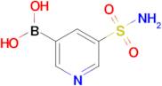 (5-Sulfamoylpyridin-3-yl)boronic acid