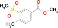 Methyl 4-methyl-3-(methylsulfonyl)benzoate