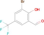 3-Bromo-2-hydroxy-5-(trifluoromethyl)benzaldehyde