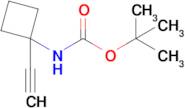 tert-Butyl (1-ethynylcyclobutyl)carbamate
