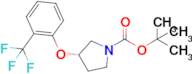 (S)-tert-Butyl 3-(2-(trifluoromethyl)phenoxy)pyrrolidine-1-carboxylate