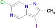 6-Chloro-3-iodo-2-methylpyrazolo[1,5-a]pyrazine