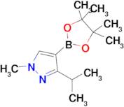 3-Isopropyl-1-methyl-4-(4,4,5,5-tetramethyl-1,3,2-dioxaborolan-2-yl)-1H-pyrazole