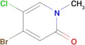 4-Bromo-5-chloro-1-methylpyridin-2(1H)-one