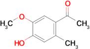 1-(4-Hydroxy-5-methoxy-2-methylphenyl)ethanone