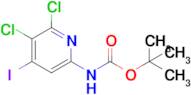 tert-Butyl (5,6-dichloro-4-iodopyridin-2-yl)carbamate