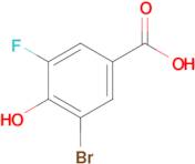 3-Bromo-5-fluoro-4-hydroxybenzoic acid