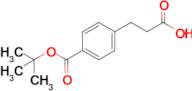 3-(4-(tert-Butoxycarbonyl)phenyl)propanoic acid