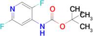 tert-Butyl (2,5-difluoropyridin-4-yl)carbamate