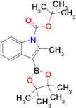 tert-Butyl 2-methyl-3-(4,4,5,5-tetramethyl-1,3,2-dioxaborolan-2-yl)-1H-indole-1-carboxylate