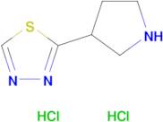 2-(Pyrrolidin-3-yl)-1,3,4-thiadiazole dihydrochloride