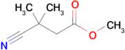 Methyl 3-cyano-3-methylbutanoate