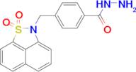 4-((1,1-Dioxido-2h-naphtho[1,8-cd]isothiazol-2-yl)methyl)benzohydrazide