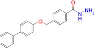 4-(([1,1'-biphenyl]-4-yloxy)methyl)benzohydrazide