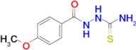 2-(4-Methoxybenzoyl)hydrazine-1-carbothioamide