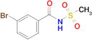 3-Bromo-n-(methylsulfonyl)benzamide