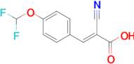 (e)-2-Cyano-3-(4-(difluoromethoxy)phenyl)acrylic acid