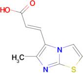 (e)-3-(6-Methylimidazo[2,1-b]thiazol-5-yl)acrylic acid