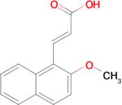 (e)-3-(2-Methoxynaphthalen-1-yl)acrylic acid