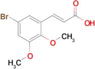 (e)-3-(5-Bromo-2,3-dimethoxyphenyl)acrylic acid