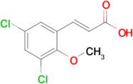 (e)-3-(3,5-Dichloro-2-methoxyphenyl)acrylic acid