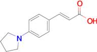 (e)-3-(4-(Pyrrolidin-1-yl)phenyl)acrylic acid