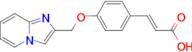 (e)-3-(4-(Imidazo[1,2-a]pyridin-2-ylmethoxy)phenyl)acrylic acid