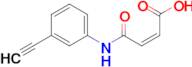 (Z)-4-((3-ethynylphenyl)amino)-4-oxobut-2-enoic acid