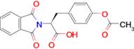 (s)-3-(4-Acetoxyphenyl)-2-(1,3-dioxoisoindolin-2-yl)propanoic acid