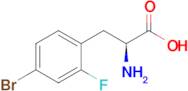 (s)-2-Amino-3-(4-bromo-2-fluorophenyl)propanoic acid