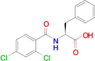 (2,4-Dichlorobenzoyl)-l-phenylalanine