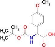 (s)-2-((Tert-butoxycarbonyl)amino)-2-(4-methoxyphenyl)acetic acid