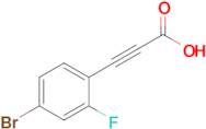 3-(4-Bromo-2-fluorophenyl)propiolic acid