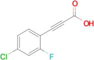 3-(4-Chloro-2-fluorophenyl)propiolic acid