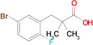 3-(5-Bromo-2-fluorophenyl)-2,2-dimethylpropanoic acid